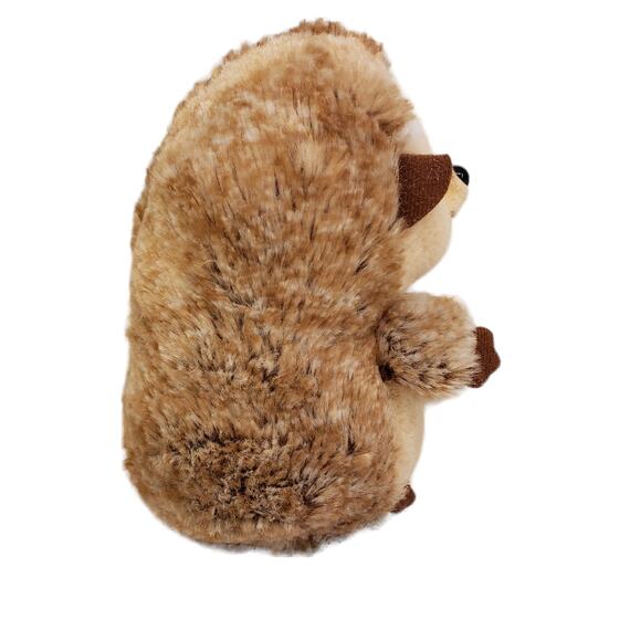 Ty Beanie Babies Ida the Brown and Tan Fuzzy Hedgehog Plush Stuffed Animal 7" - Picture 7 of 10